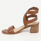 Sandalias de tacón Matira - Marrón