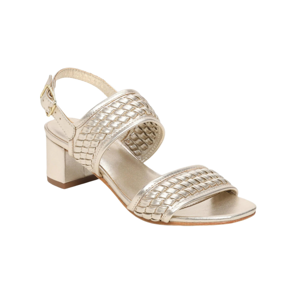 Berenice Heeled Sandals - Gold