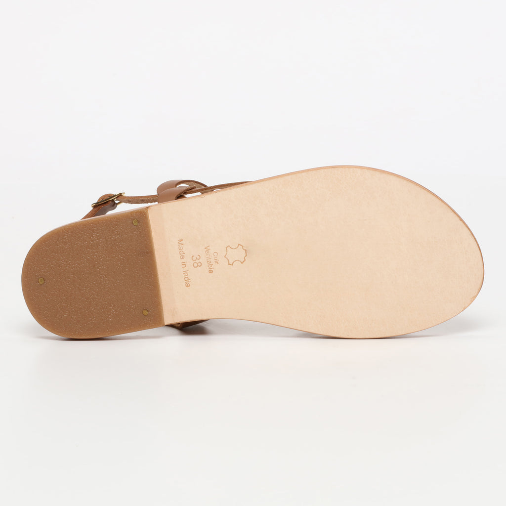 Sandalias - Amarice - Camel