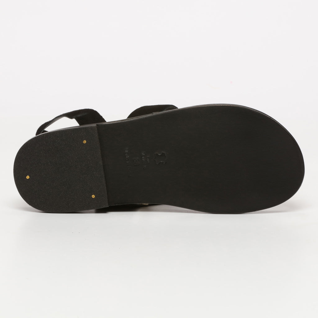 Sandalias Trebol - Negro