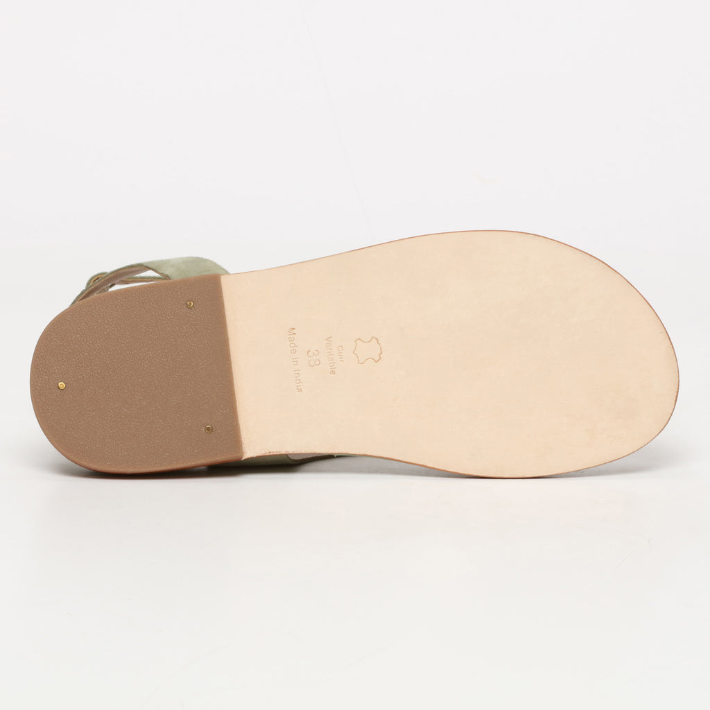 Sandalias Trebol - Caqui