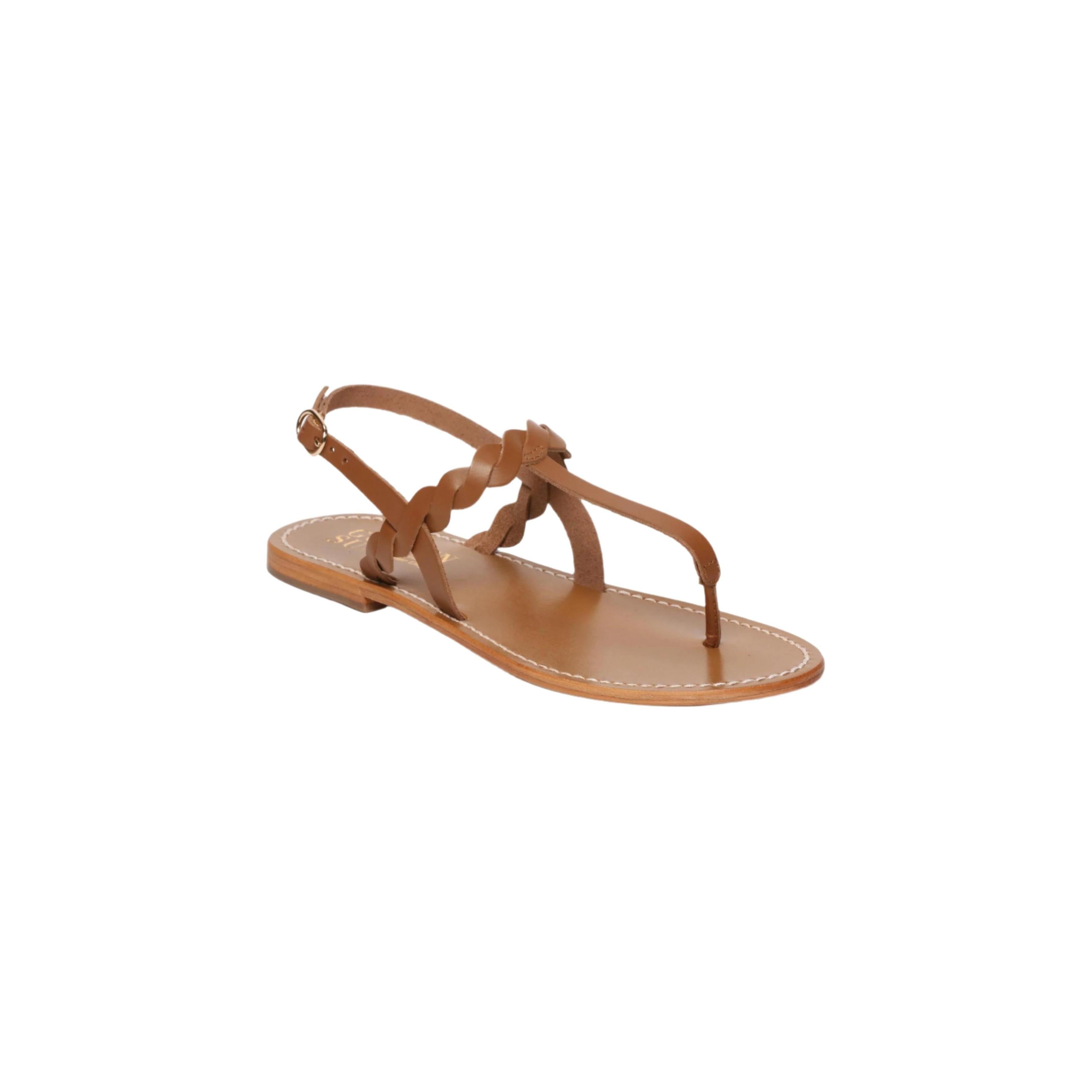 Golden Sun - Sandales Rosalia - Marron