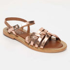 Sandalias Ysabel - Oro Rosa