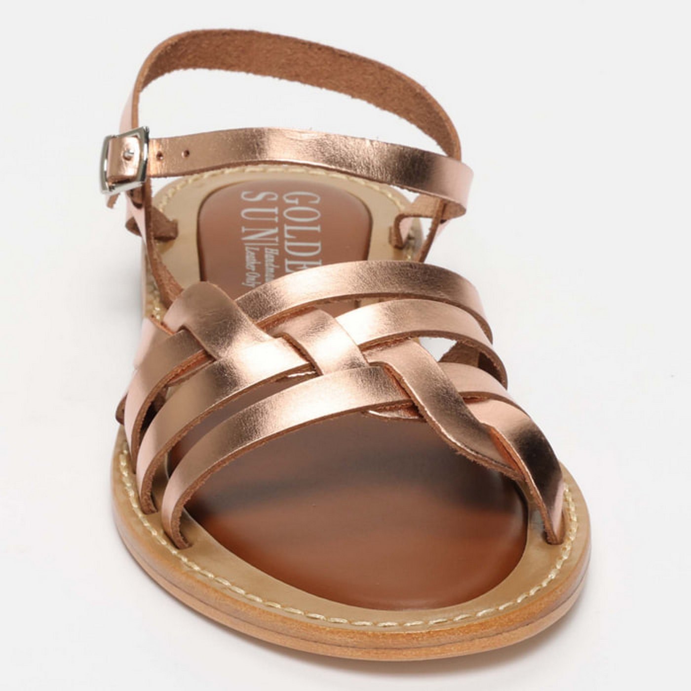 Sandalias Ysabel - Oro Rosa