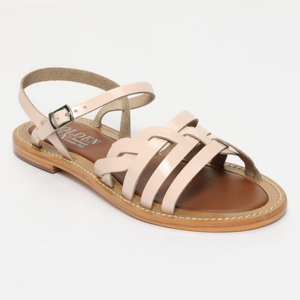 Ysabel Sandals - Light Pink Patent