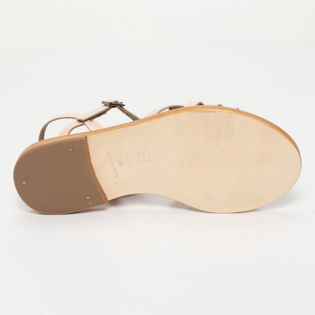 Ysabel Sandals - Light Pink Patent