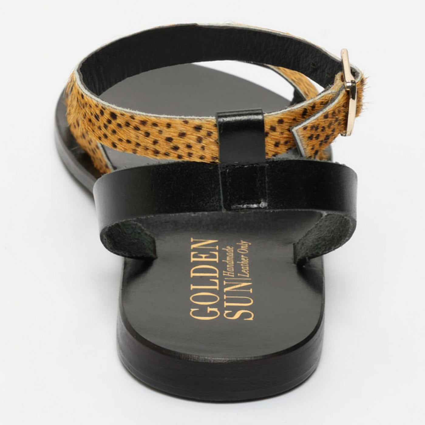 Sandales Amapola - Pois Vache+Noir