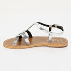 Pisky Sandals - Silver Snake