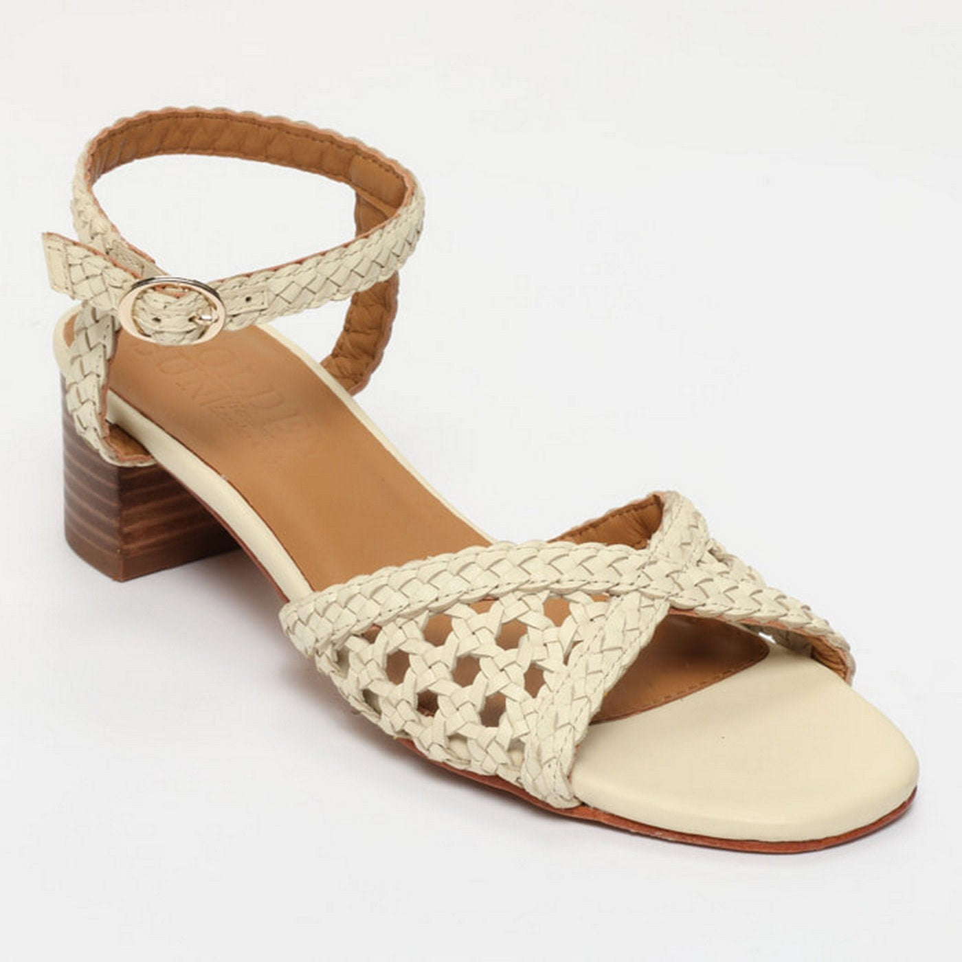 Sandalias de tacón Roselle - Blanco roto