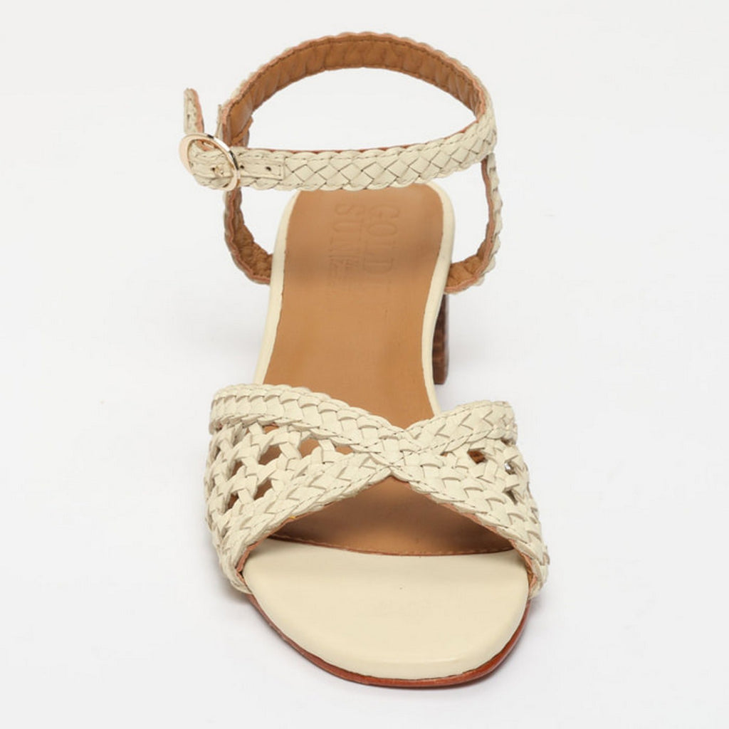 Sandalias de tacón Roselle - Blanco roto