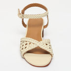 Sandalias de tacón Roselle - Blanco roto