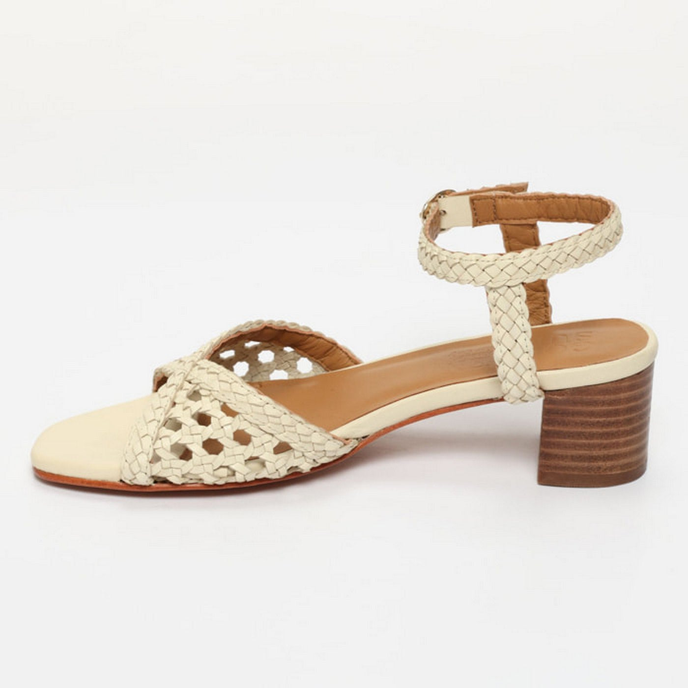 Sandalias de tacón Roselle - Blanco roto