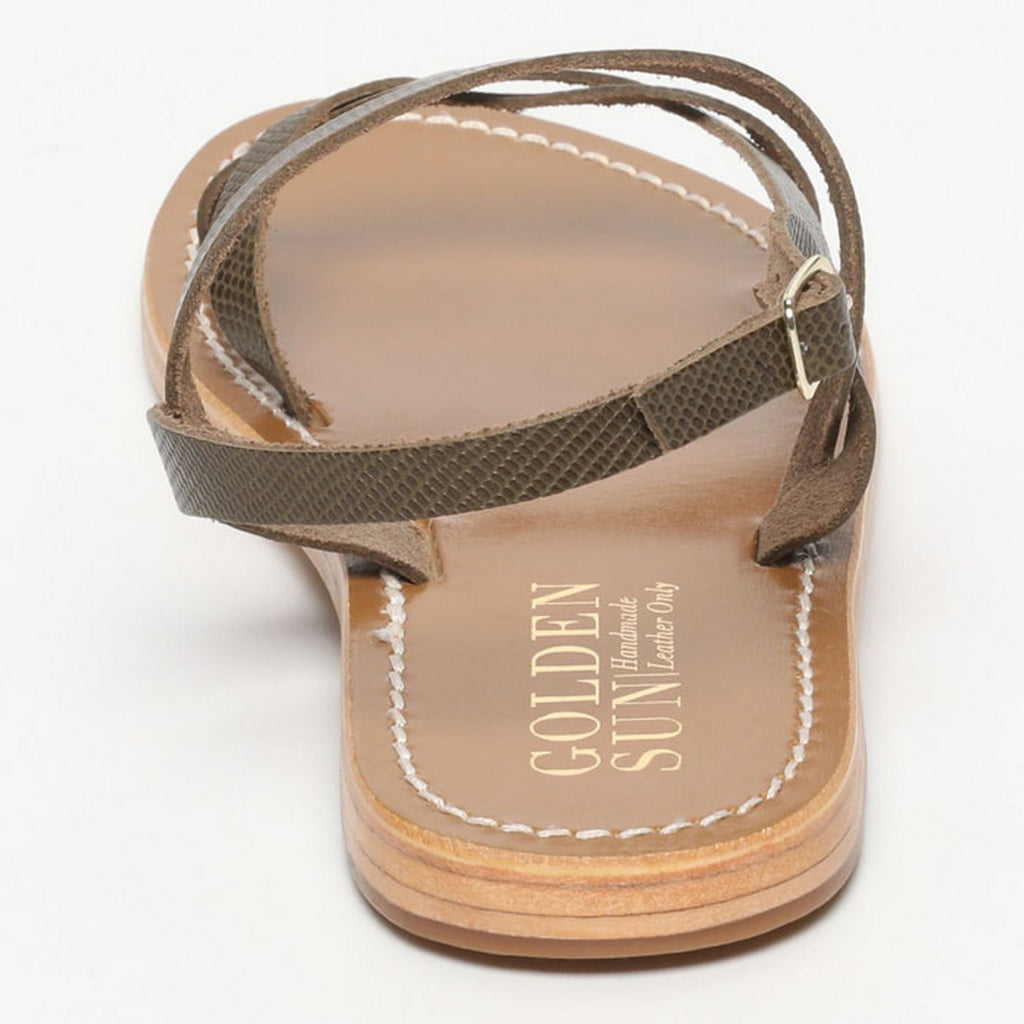 Sandalias Amarice - Lagarto Caqui