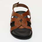 Sandalias Vela - Marrón Lagarto