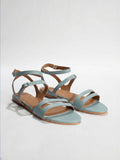 Sandalias Gineta - Azul Cielo