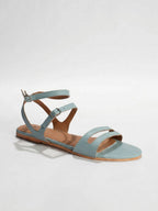 Sandalias Gineta - Azul Cielo