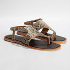 Sandales Mar - Beige Serpent
