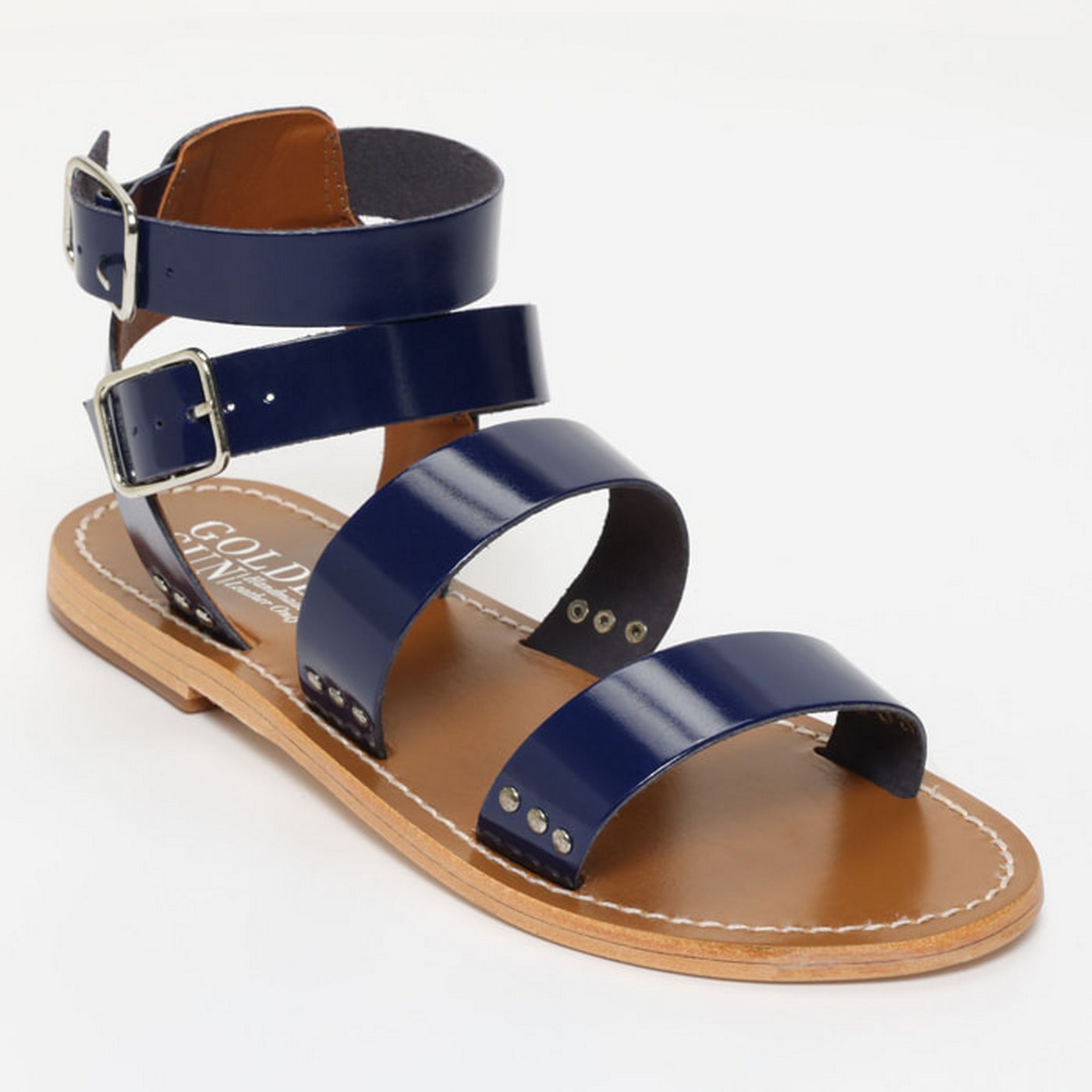 Niolon Sandals - Midnight Patent