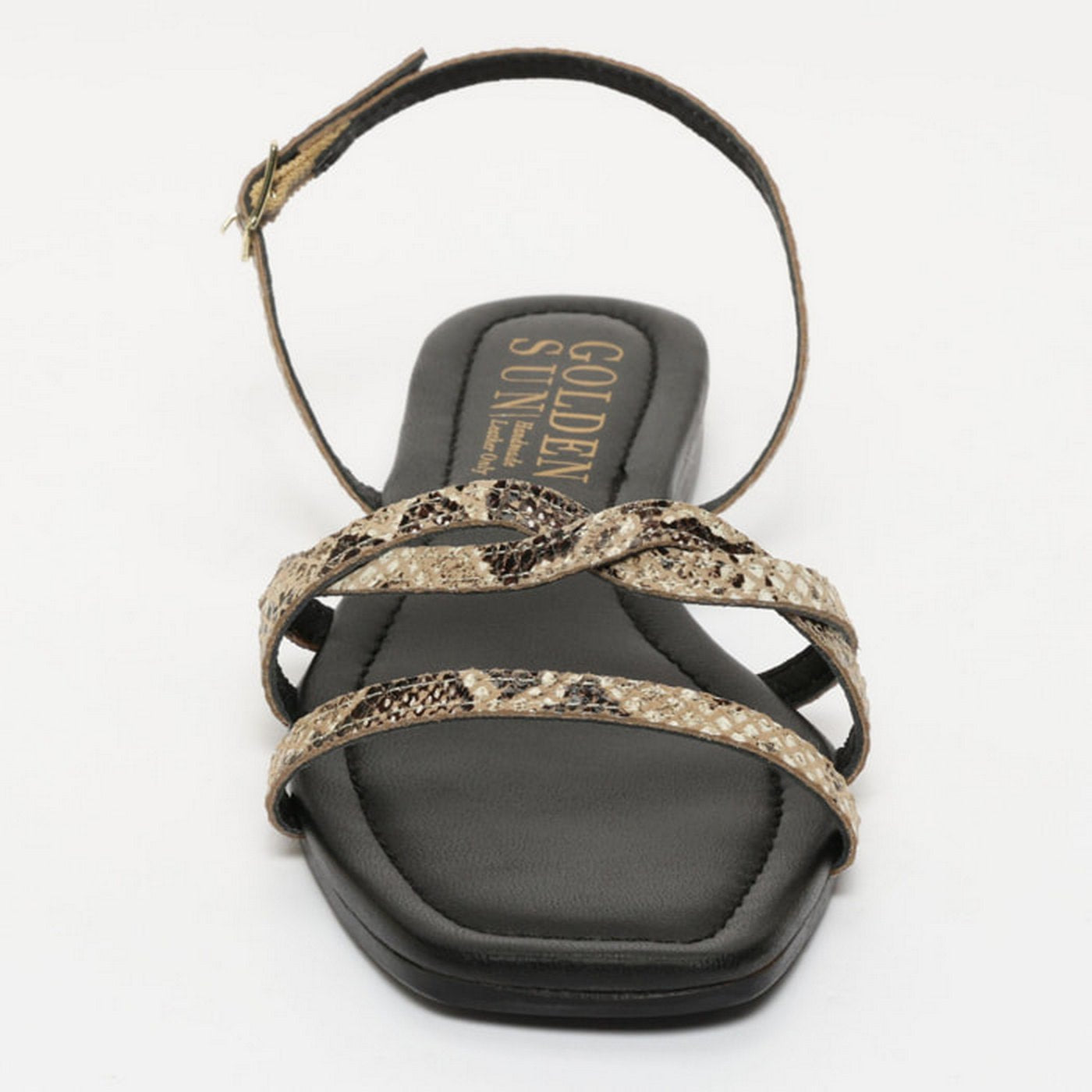 Sandalias Kiri - Serpiente Beige