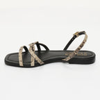 Sandalias Kiri - Serpiente Beige