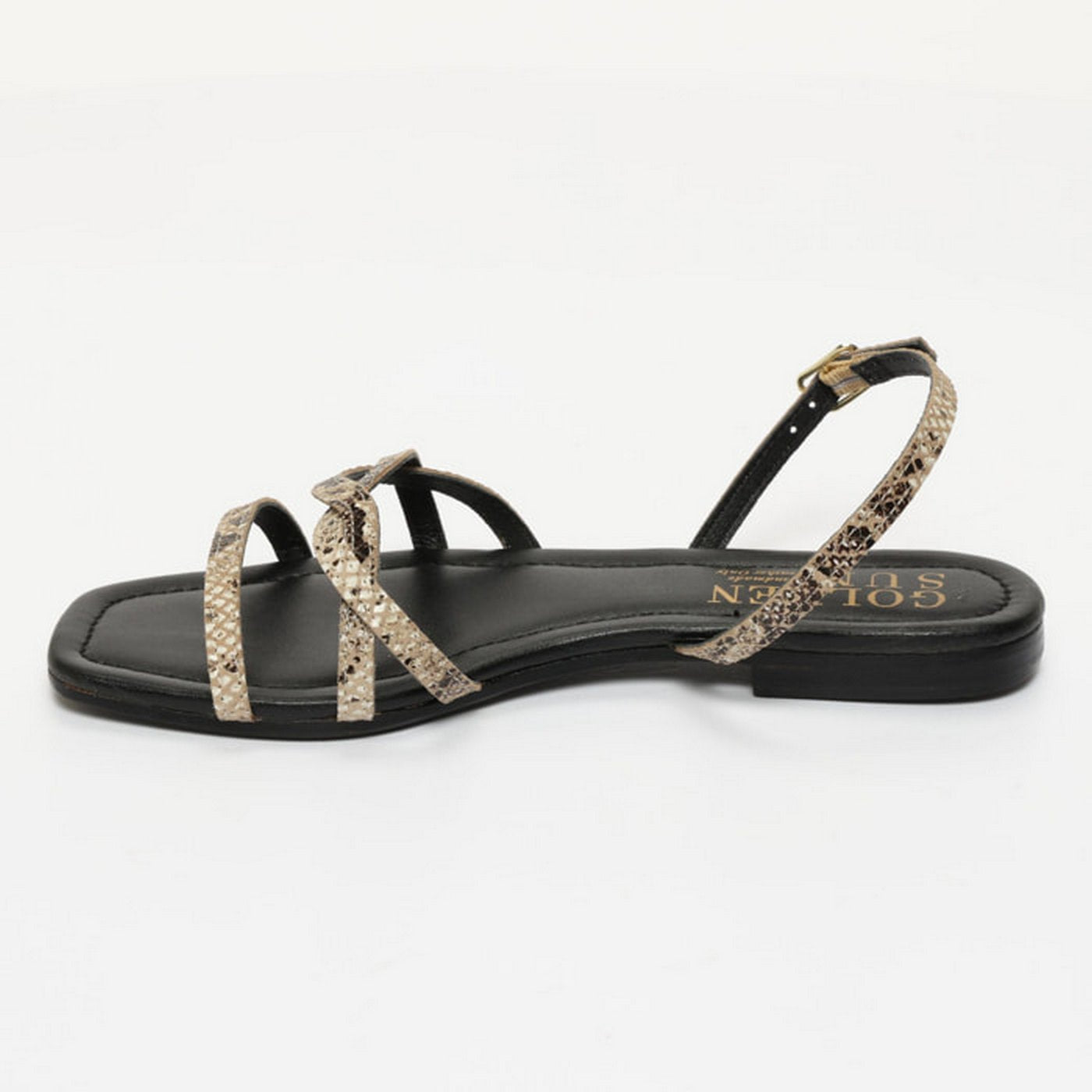 Sandalias Kiri - Serpiente Beige