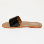 Sandales Timpoochee - Noir Vernis Croco
