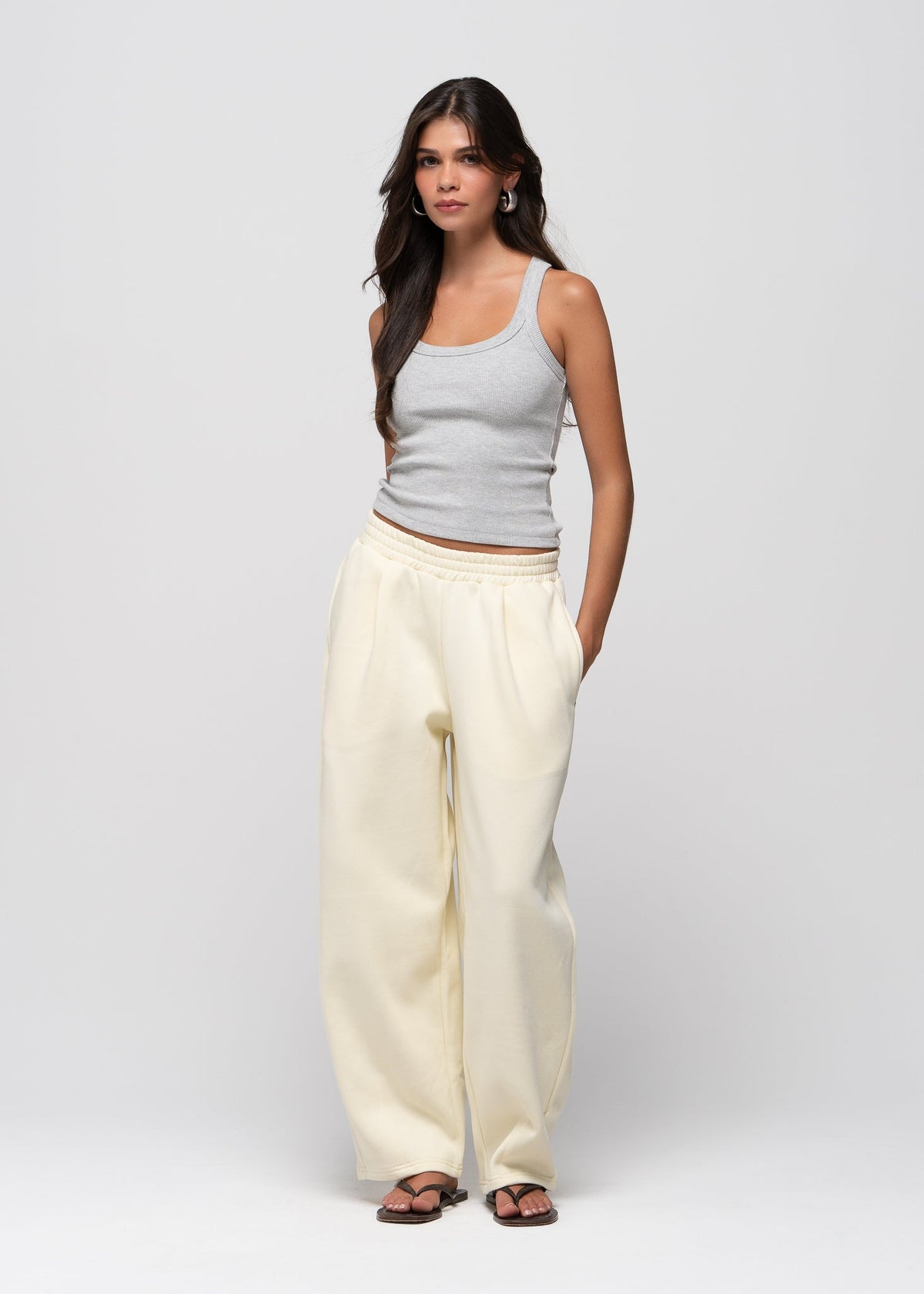 Pantalón de jogging Comfort Fleece Barrel - Baby Yellow