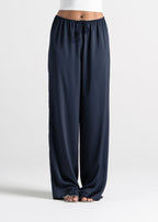 Hose Giulia Loose Satin - Navy