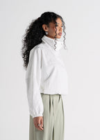Giacca a Vento Carter High Neck – Ivory