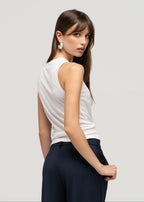 Everyday Loose Vest Top - White