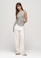 Bri Twisted Tanktop - Grey