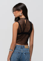 Top Notte Sheer Lace With