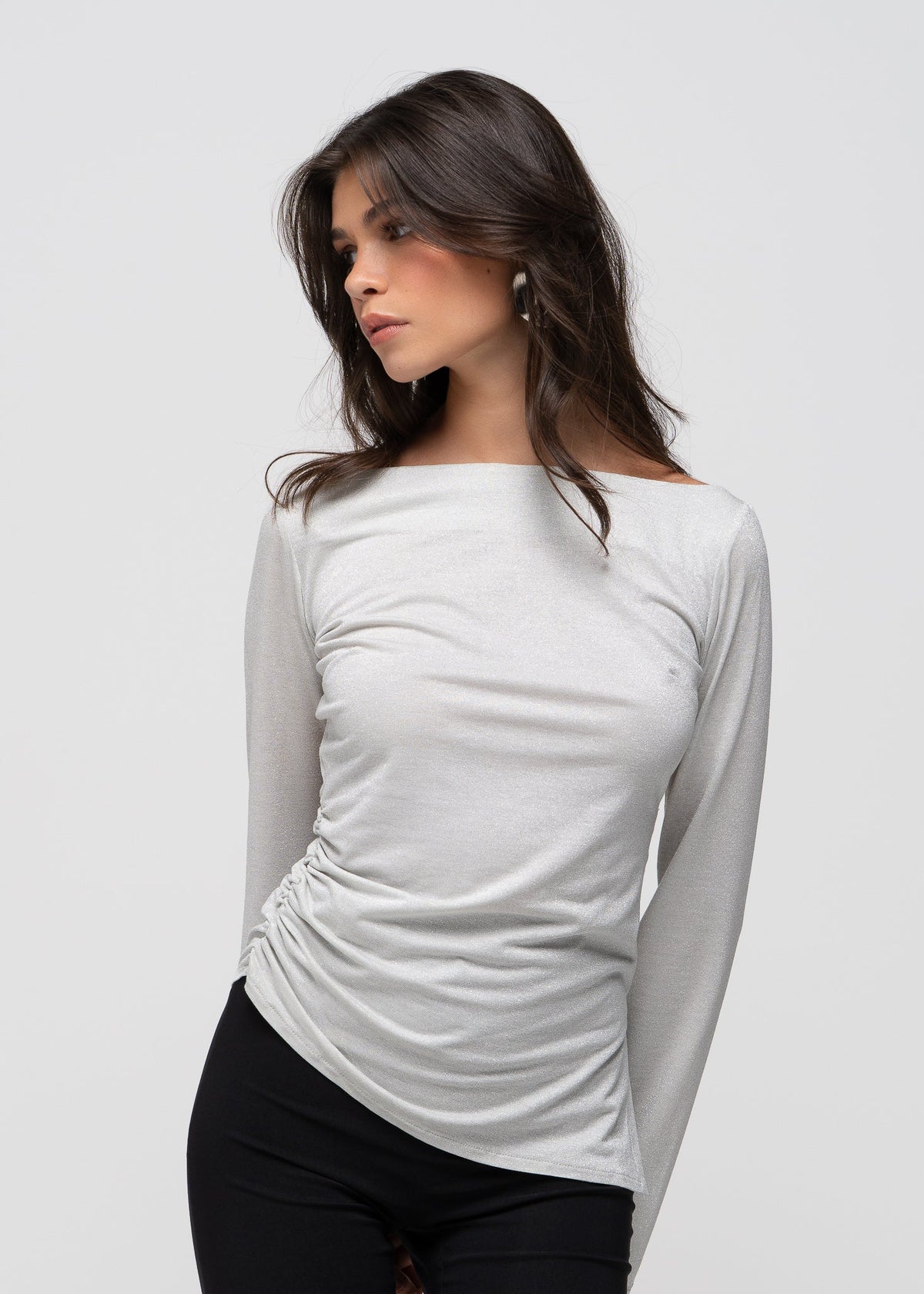Steel Open-Back Top