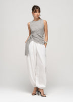 Bri Twisted Tanktop - Grey