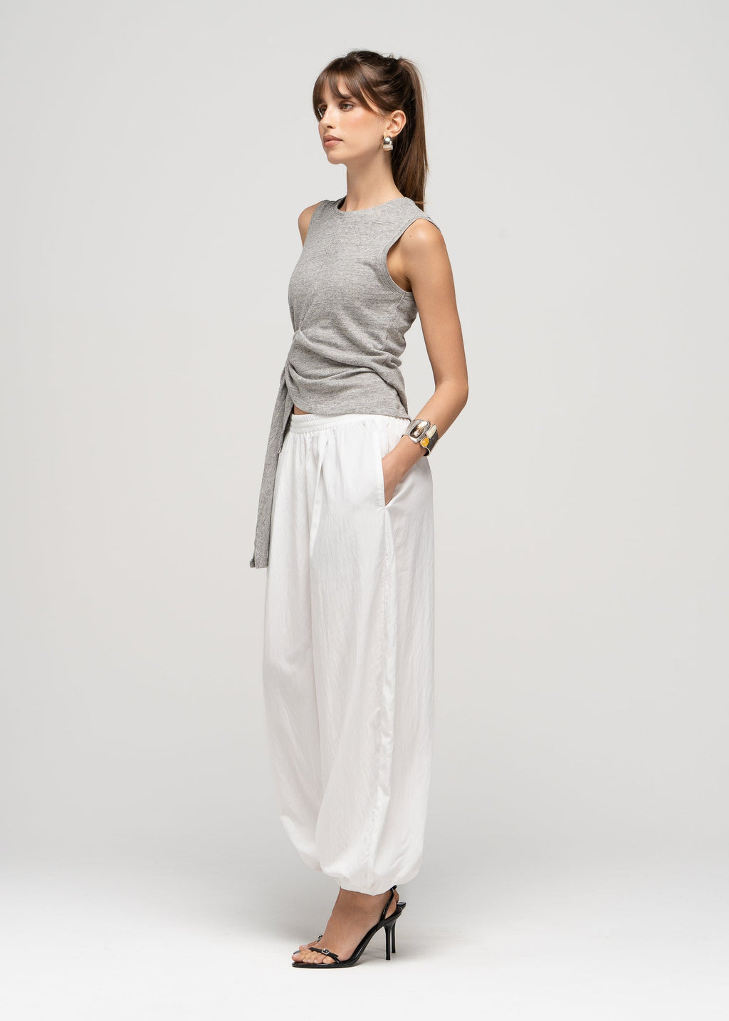 Pantalón Carter Parachute Balloon - Ivory