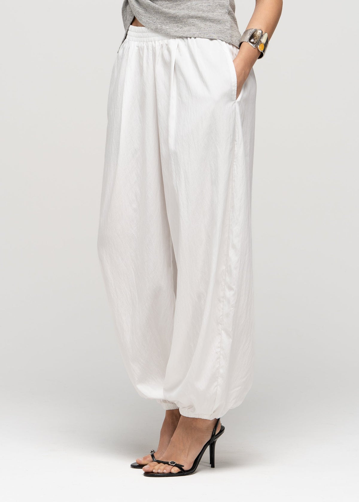 Pantalón Carter Parachute Balloon - Ivory