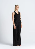 Leinenhose Elise Wide-Leg