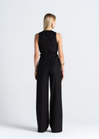 Leinenhose Elise Wide-Leg