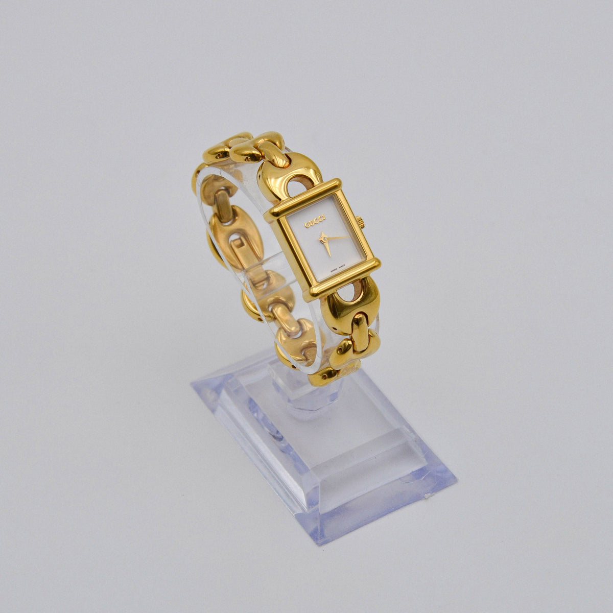 Montre Gucci 1800 L Vintage Plaquée Or