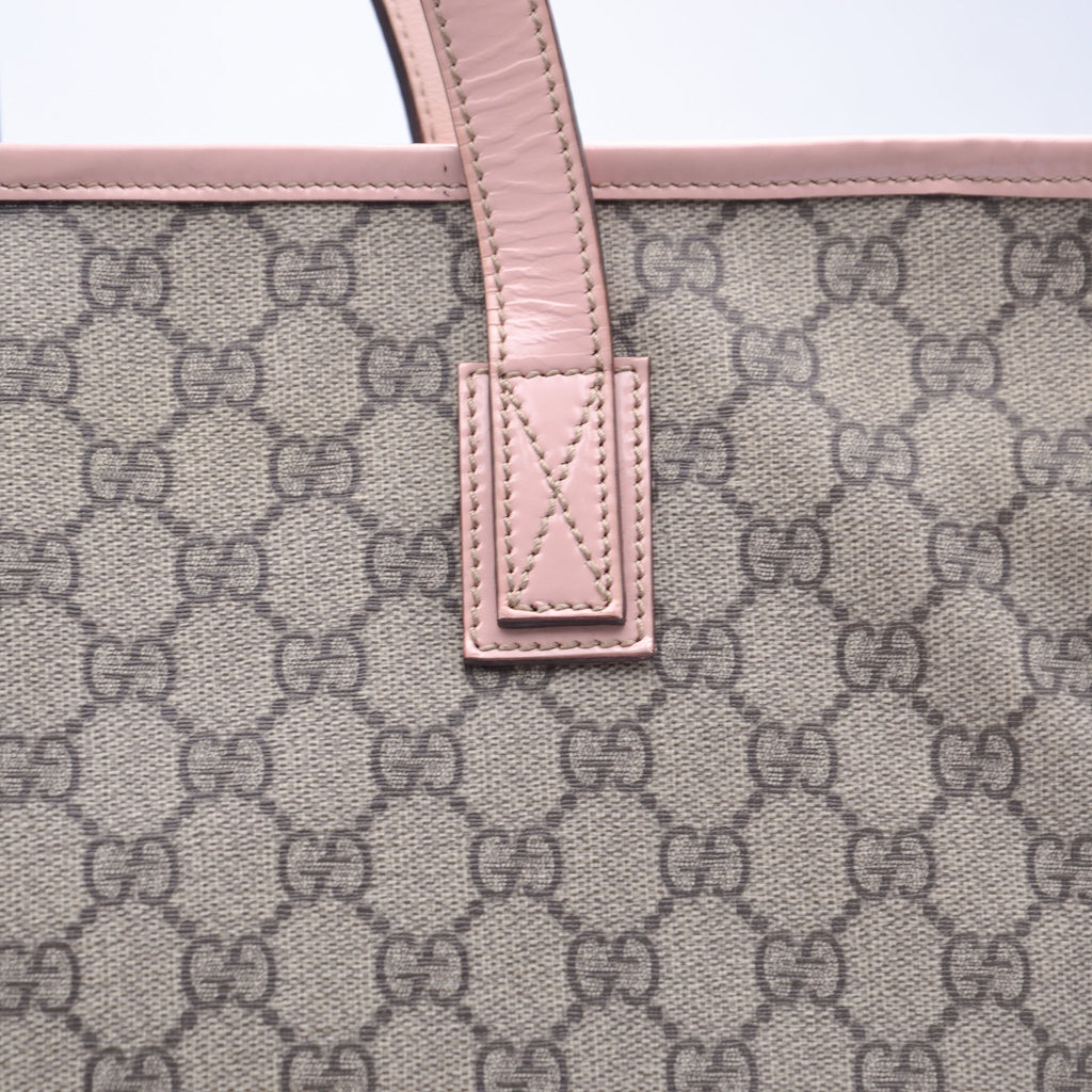 Gucci Gg Supreme Tote Zippé