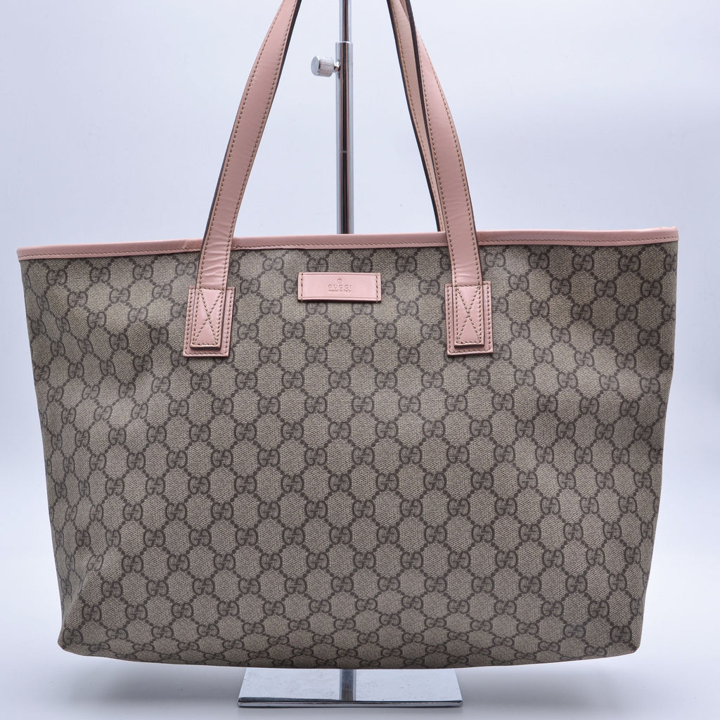 Gucci Gg Supreme Tote Zippé