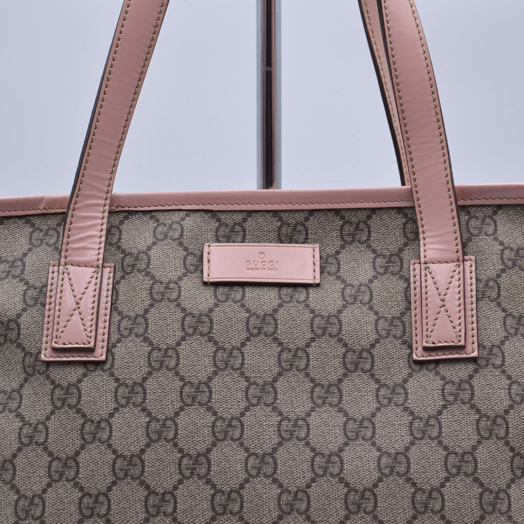 Gucci Gg Supreme Tote Zippé