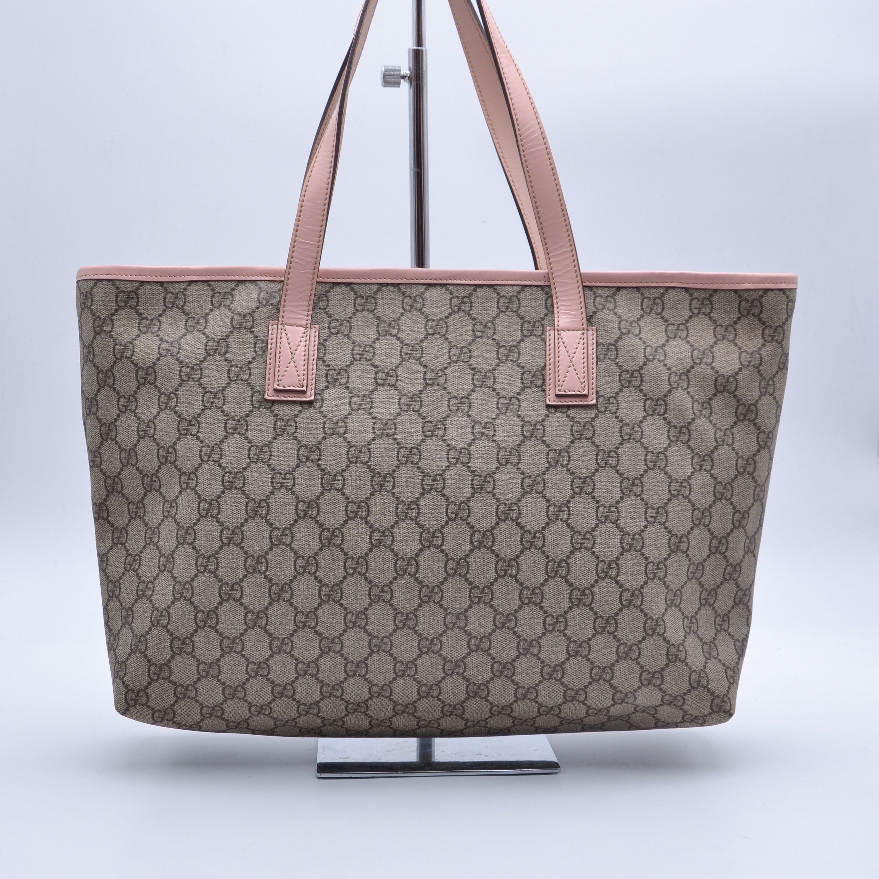 Gucci Gg Supreme Tote Zippé