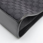 Gucci Jackie Black GG Monogram Canvas Bag