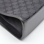 Gucci Jackie Black GG Monogram Canvas Bag