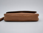 Pochette Gucci Soho En Cuir Grainé Beige