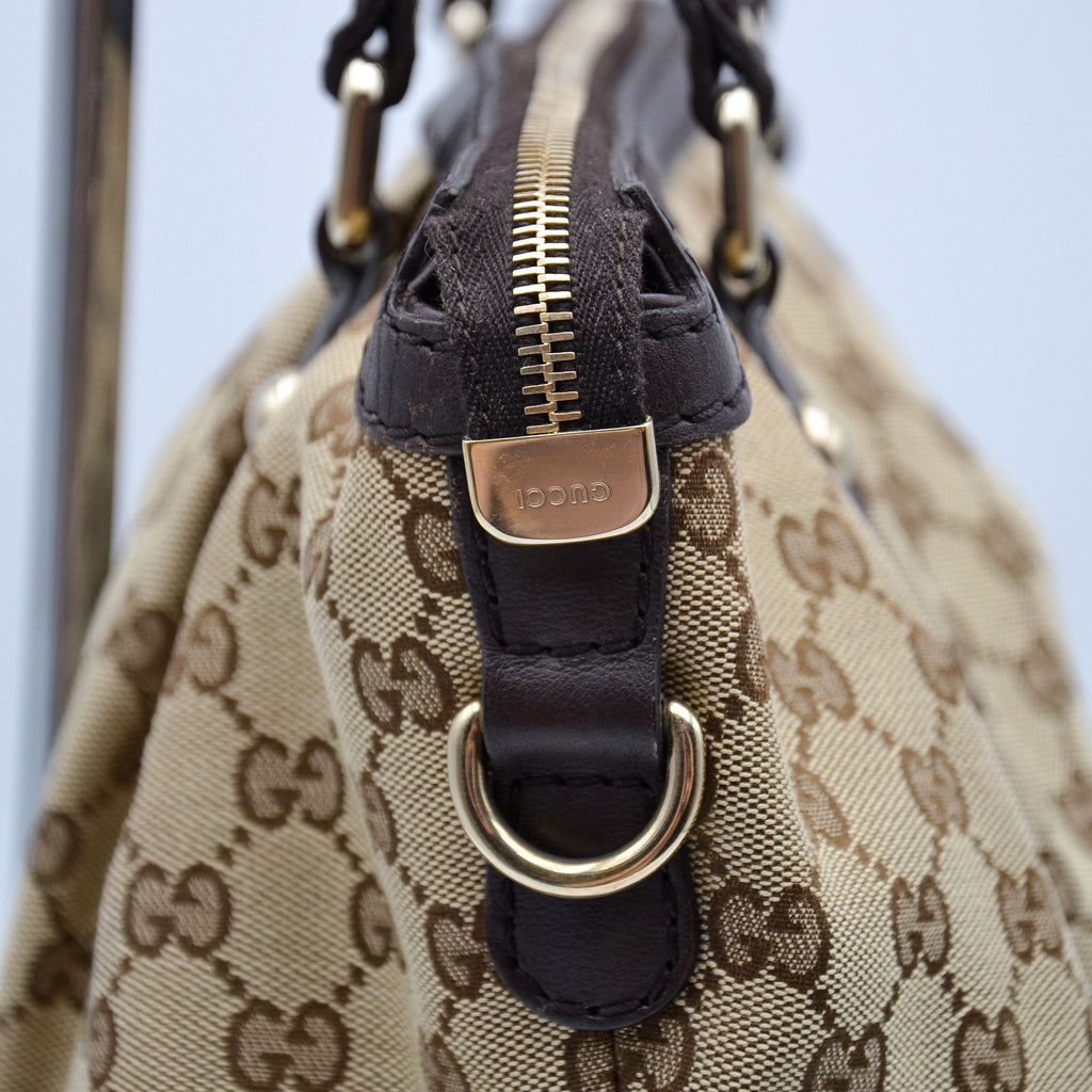 Gucci Sukey Tote Toile Gg Canvas Jacquard