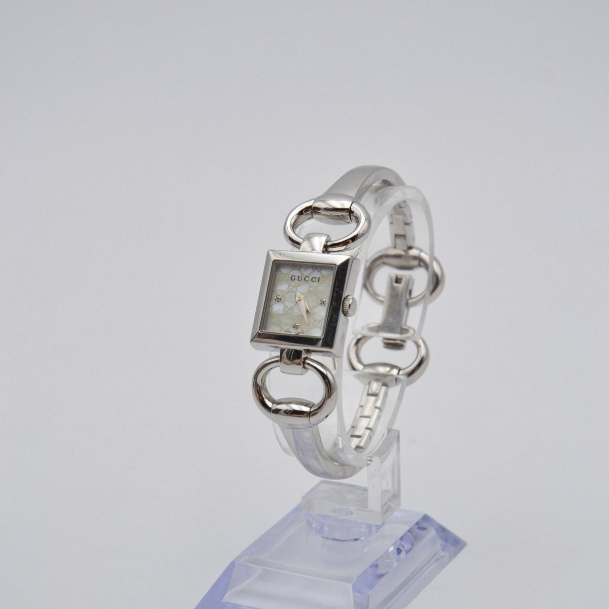 Gucci Tornabuoni Bangle Watch Mother-of-Pearl & Diamonds