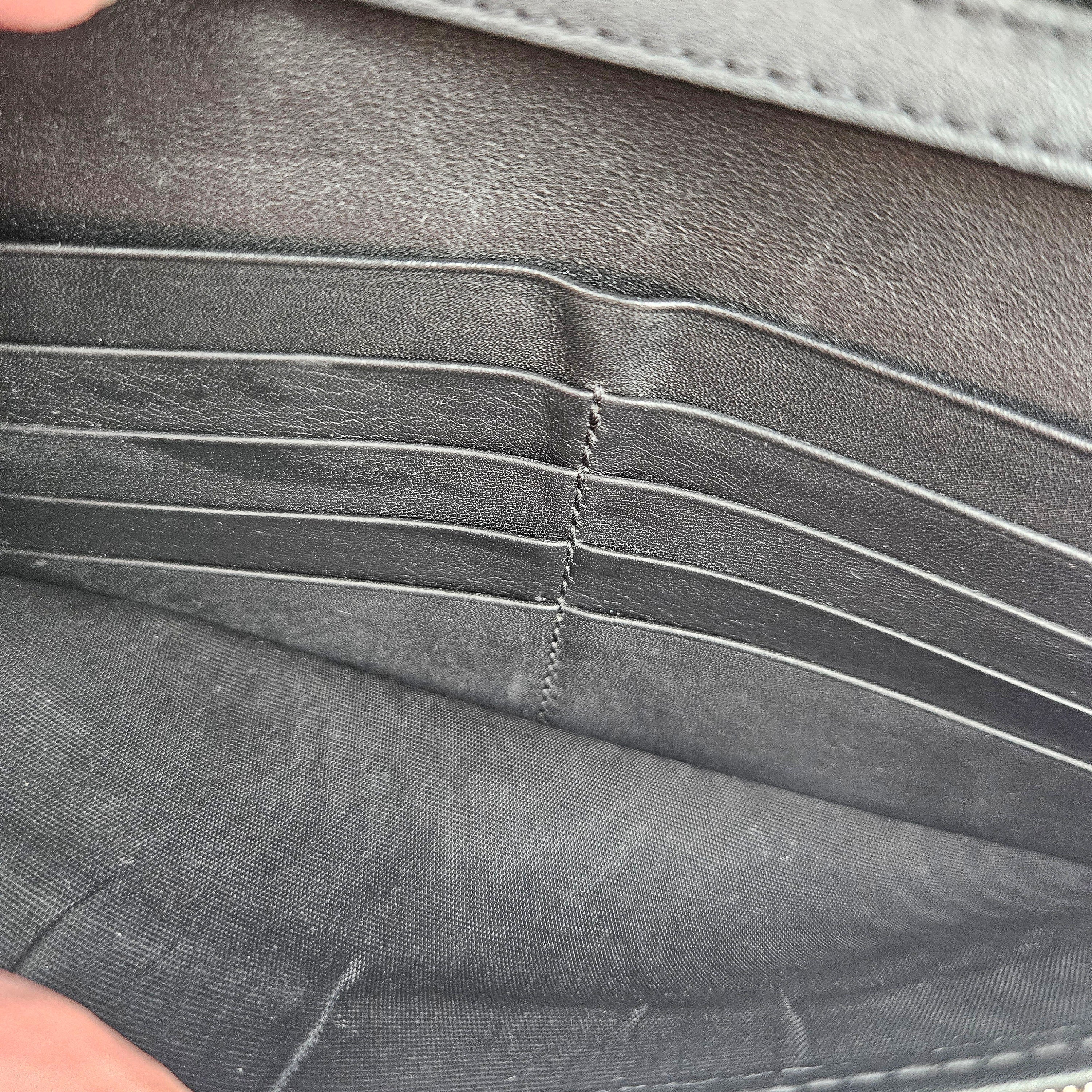 Gucci Wallet On Chain Microguccissima Noir