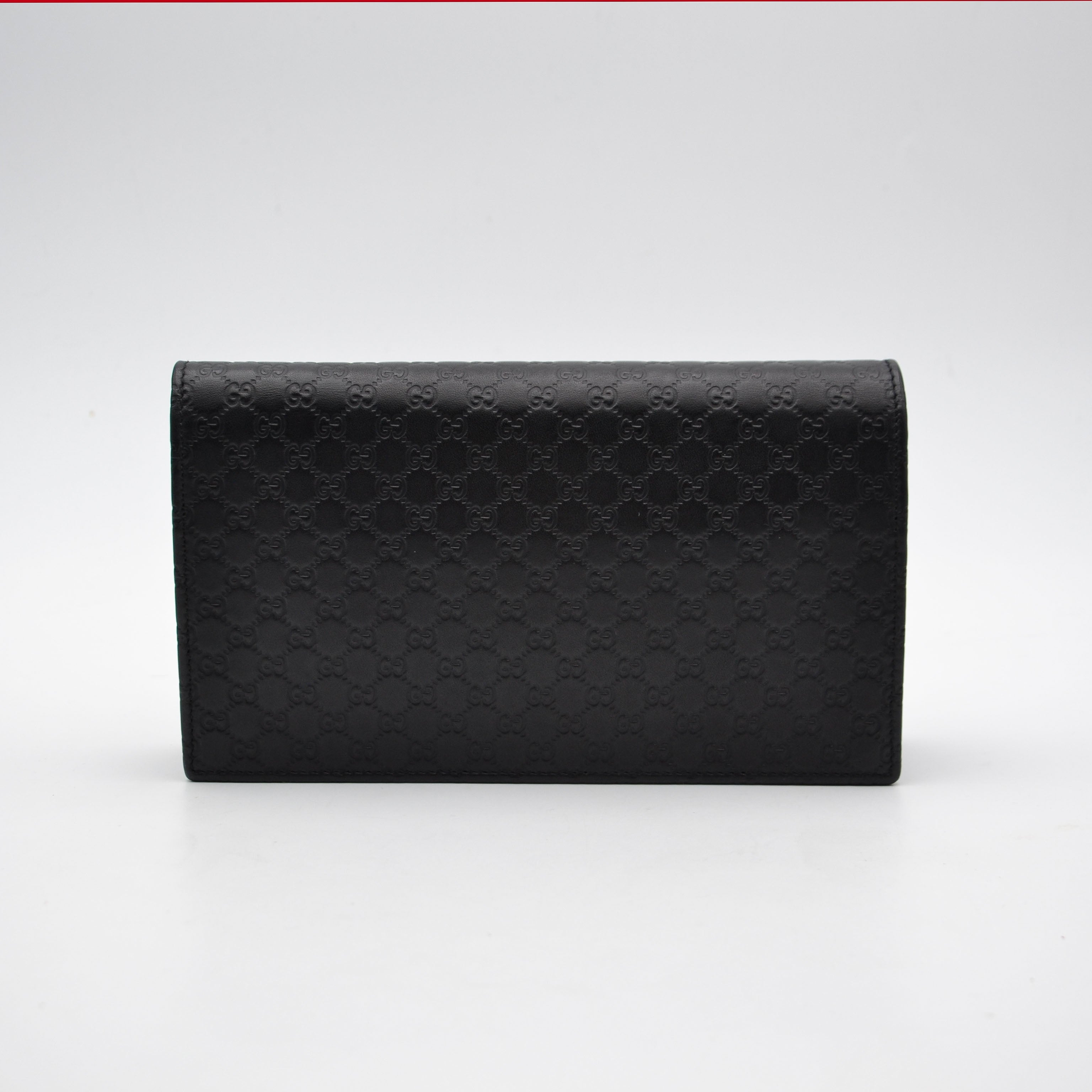 Gucci Wallet On Chain Microguccissima Noir